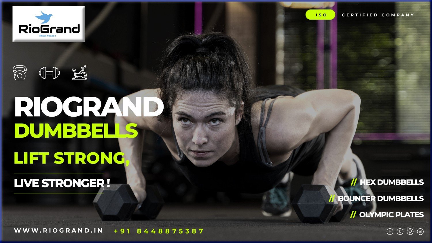 RioGrand: Your Trusted Gym Dumbbells and Weight Plates Manufacturer