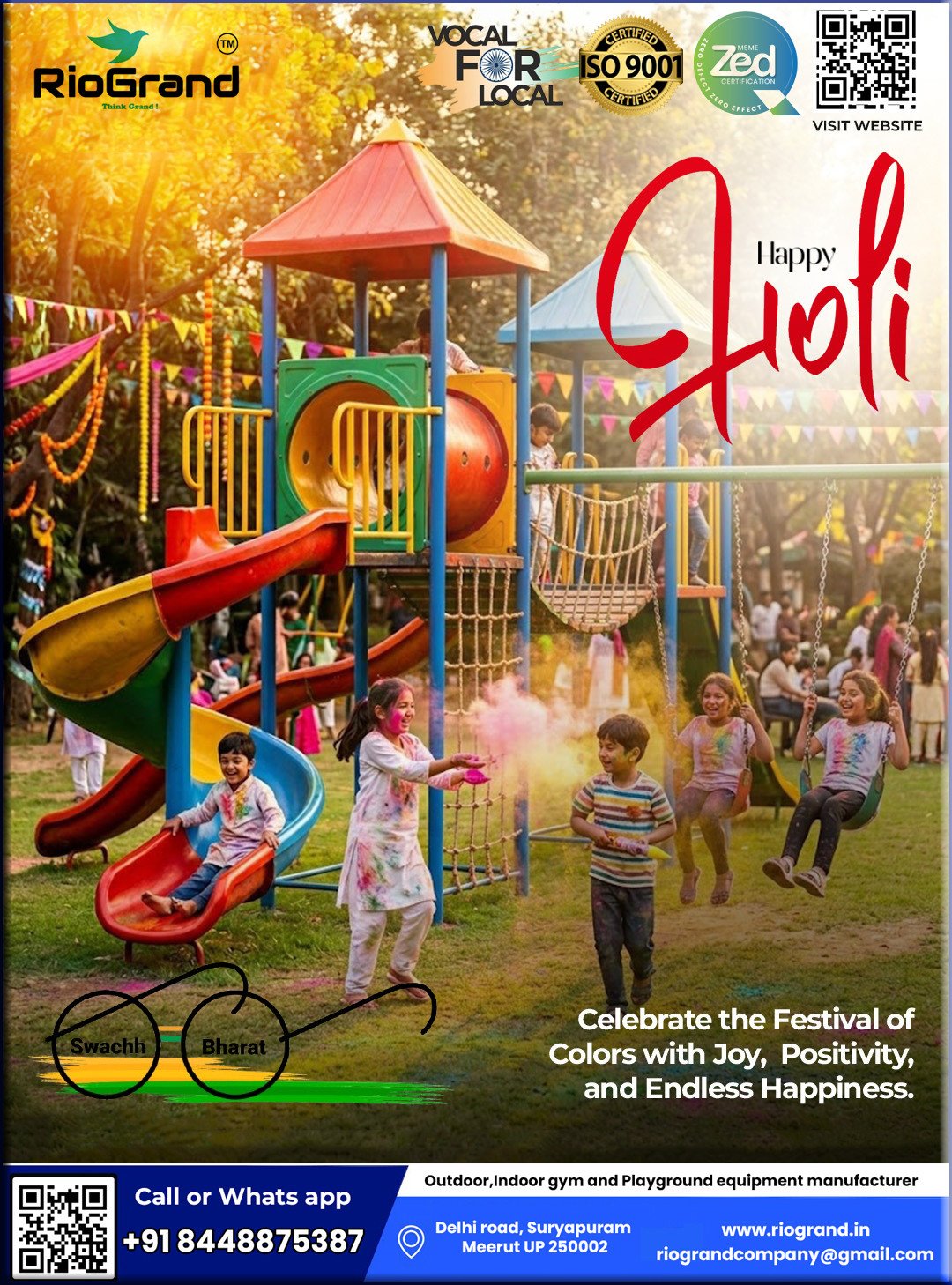 Happy Holi by RioGrand Company