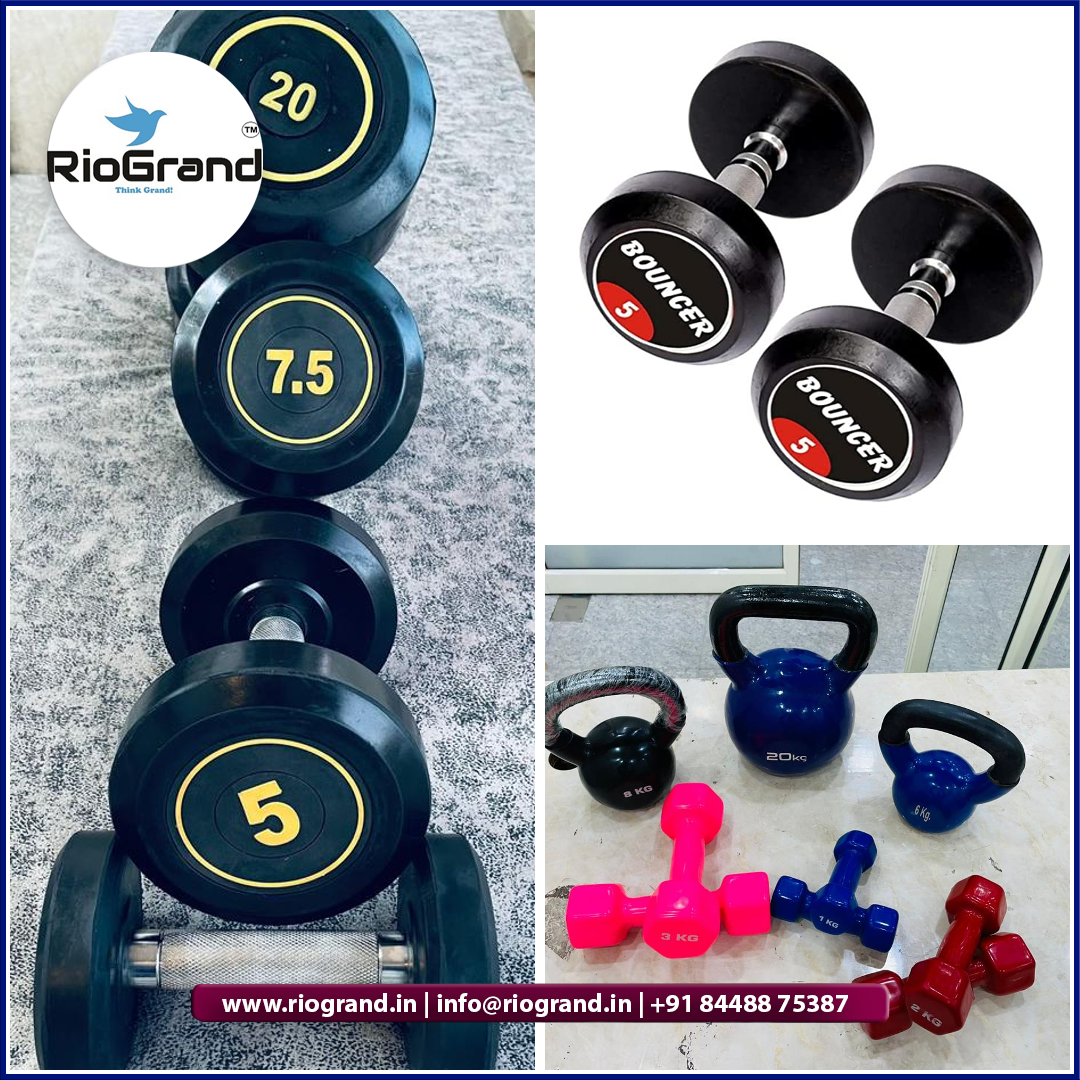 RioGrand, Gym Rubber Weight Plates and Rubber Dumbbells Manufacturer and Suppliers