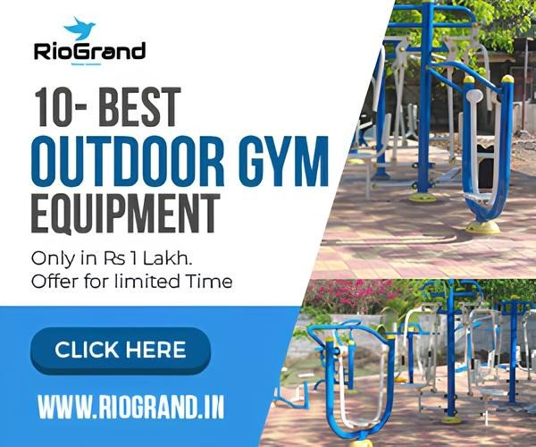 10 Outdoor Gym Equipment in Only ₹1 Lakh