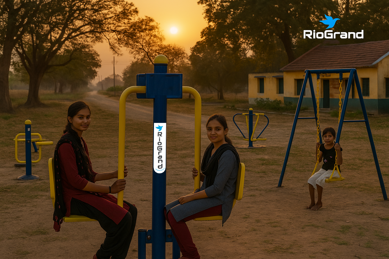 RioGrand - Outdoor Gym Equipment Manufacturer for Village Panchayat & Government Tenders